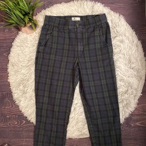 Plaid Hollister Trouser Khaki Style Pants